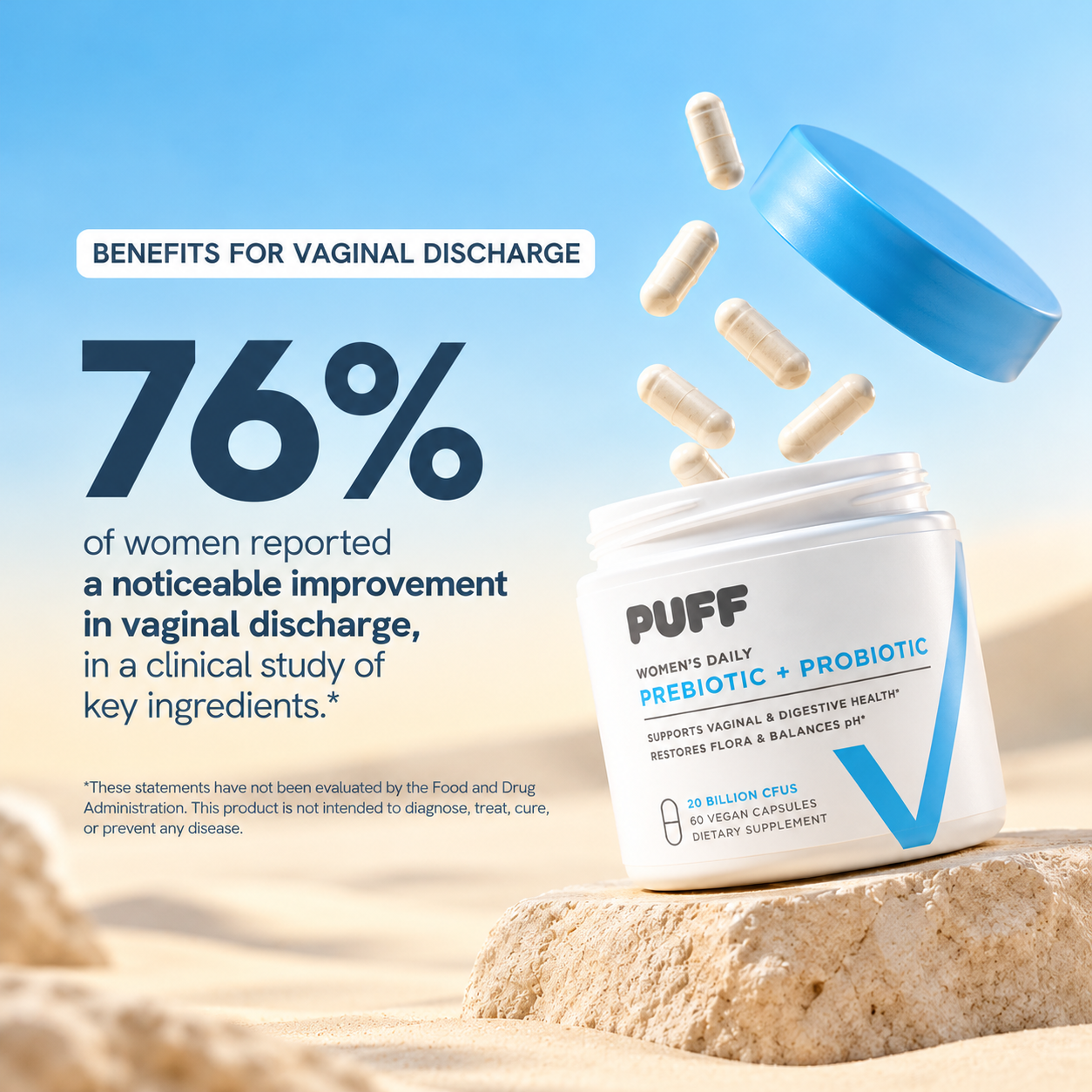 Vaginal Pre + Probiotic capsules